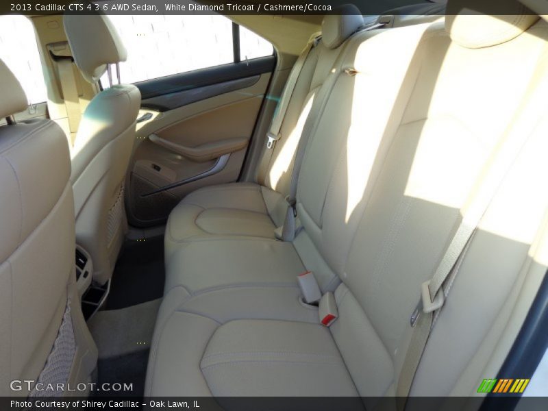 White Diamond Tricoat / Cashmere/Cocoa 2013 Cadillac CTS 4 3.6 AWD Sedan
