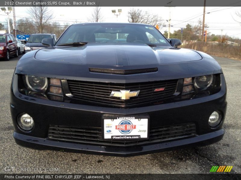 Black / Black 2012 Chevrolet Camaro SS/RS Coupe