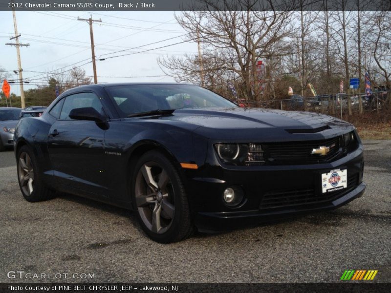 Black / Black 2012 Chevrolet Camaro SS/RS Coupe
