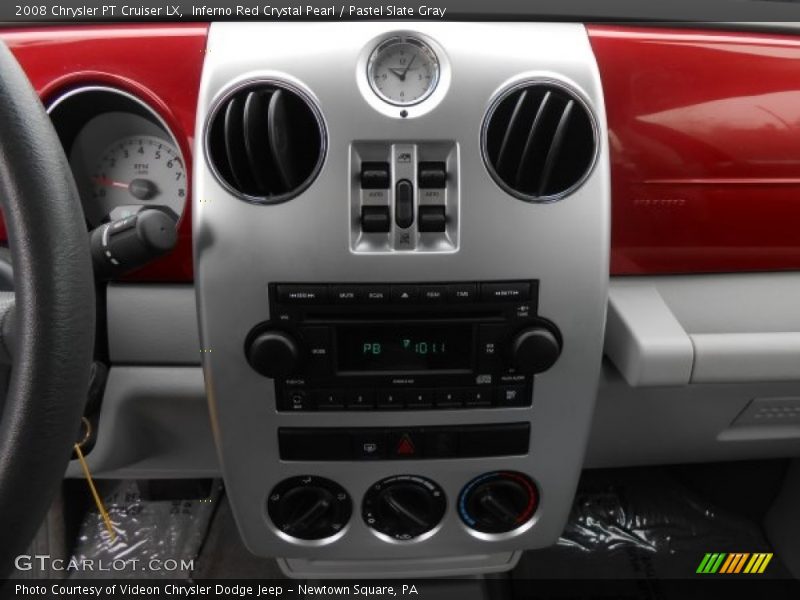 Inferno Red Crystal Pearl / Pastel Slate Gray 2008 Chrysler PT Cruiser LX