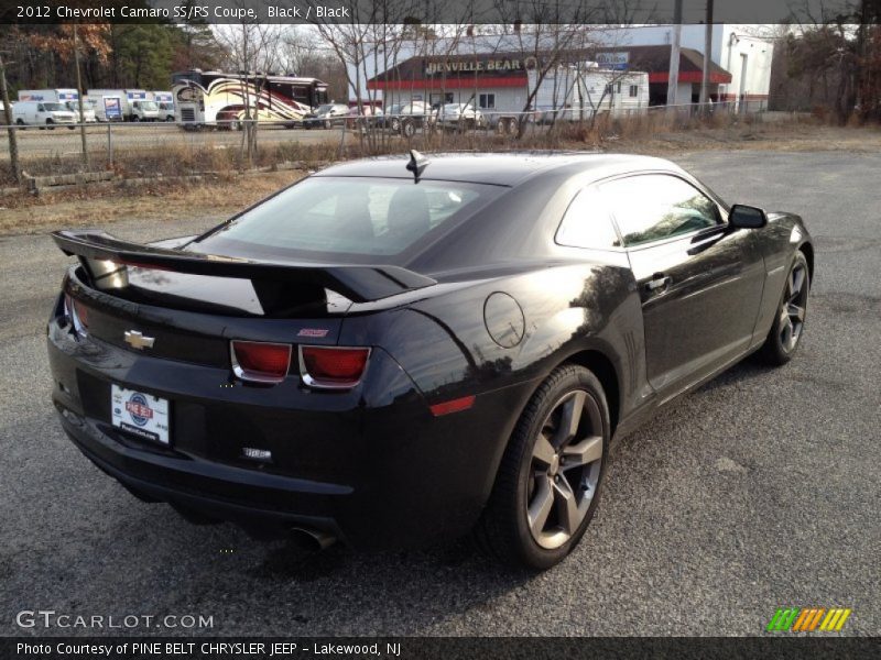 Black / Black 2012 Chevrolet Camaro SS/RS Coupe