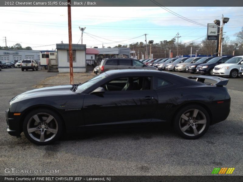 Black / Black 2012 Chevrolet Camaro SS/RS Coupe