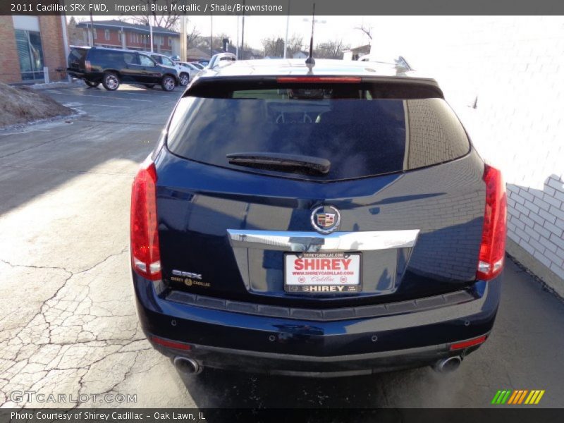 Imperial Blue Metallic / Shale/Brownstone 2011 Cadillac SRX FWD