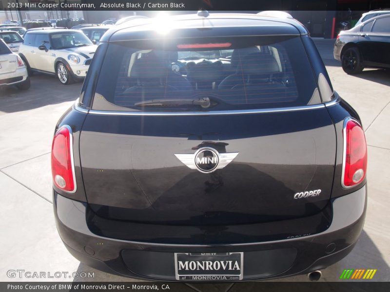 Absolute Black / Carbon Black 2013 Mini Cooper Countryman