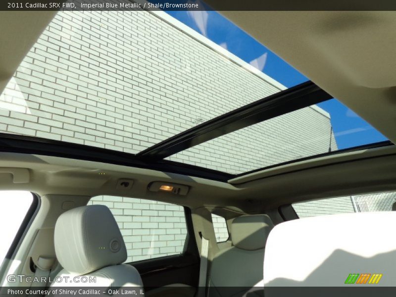 Imperial Blue Metallic / Shale/Brownstone 2011 Cadillac SRX FWD