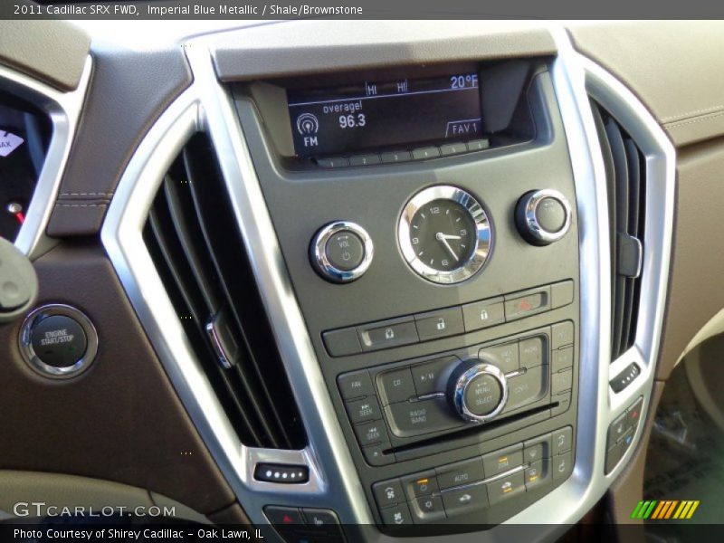 Imperial Blue Metallic / Shale/Brownstone 2011 Cadillac SRX FWD