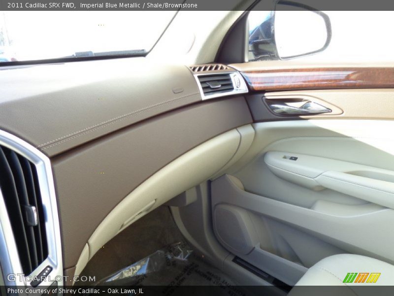 Imperial Blue Metallic / Shale/Brownstone 2011 Cadillac SRX FWD