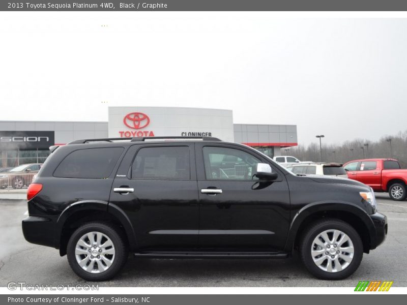 Black / Graphite 2013 Toyota Sequoia Platinum 4WD