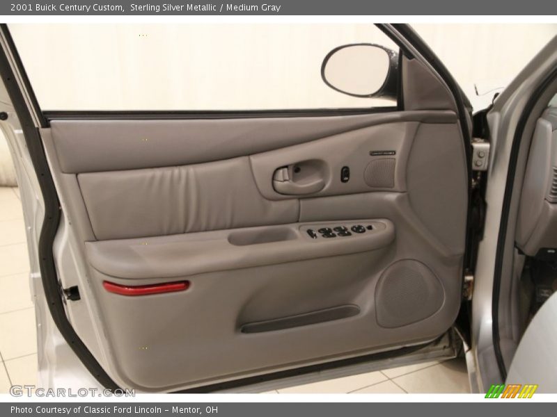 Sterling Silver Metallic / Medium Gray 2001 Buick Century Custom