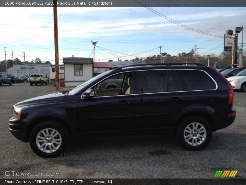 Magic Blue Metallic / Sandstone 2008 Volvo XC90 3.2 AWD
