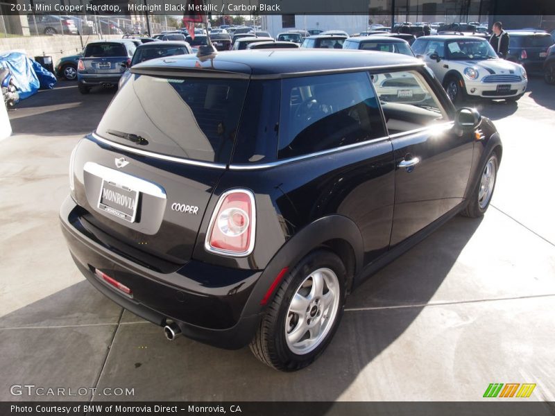 Midnight Black Metallic / Carbon Black 2011 Mini Cooper Hardtop