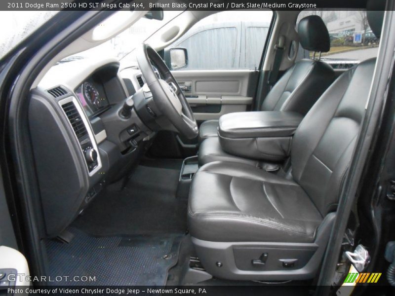 Front Seat of 2011 Ram 2500 HD SLT Mega Cab 4x4