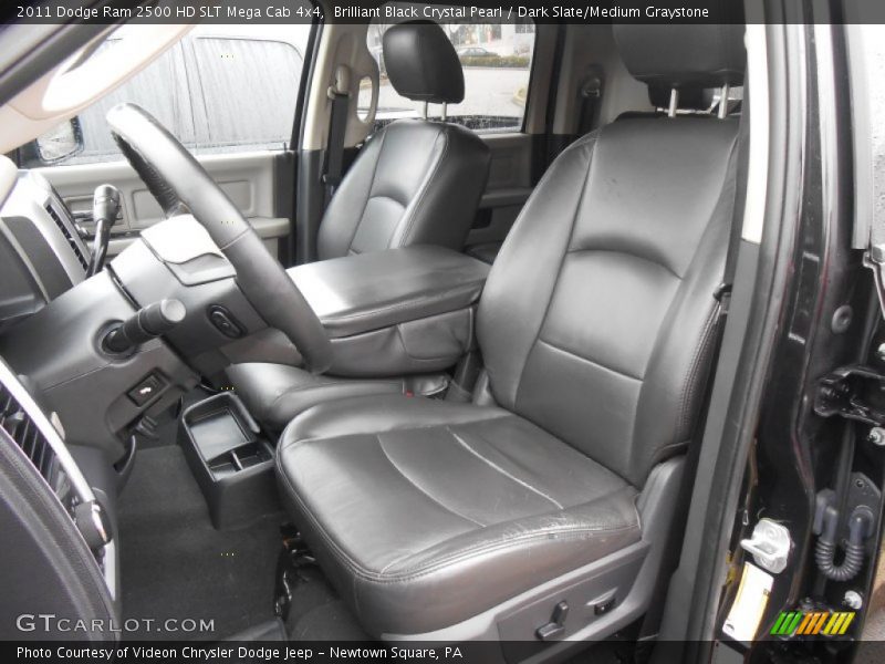 Front Seat of 2011 Ram 2500 HD SLT Mega Cab 4x4