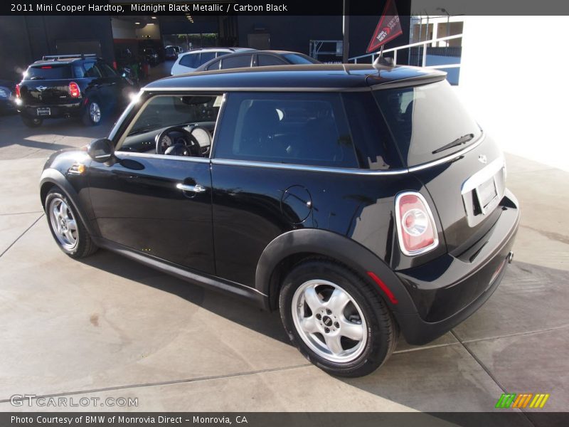 Midnight Black Metallic / Carbon Black 2011 Mini Cooper Hardtop