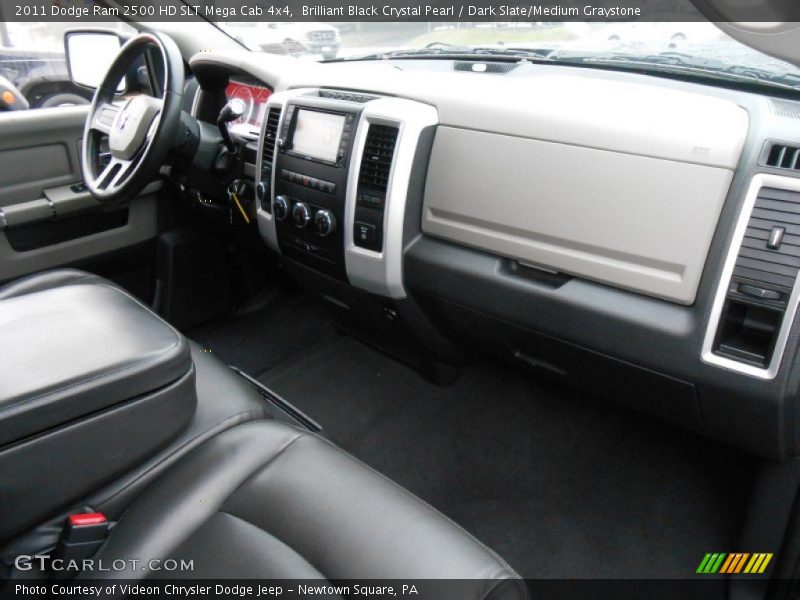 Dashboard of 2011 Ram 2500 HD SLT Mega Cab 4x4