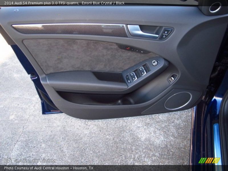 Estoril Blue Crystal / Black 2014 Audi S4 Premium plus 3.0 TFSI quattro