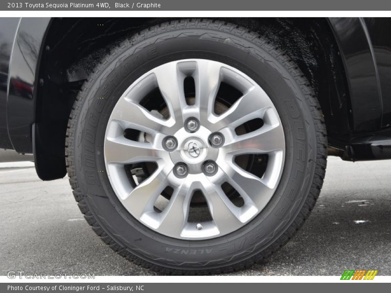Black / Graphite 2013 Toyota Sequoia Platinum 4WD