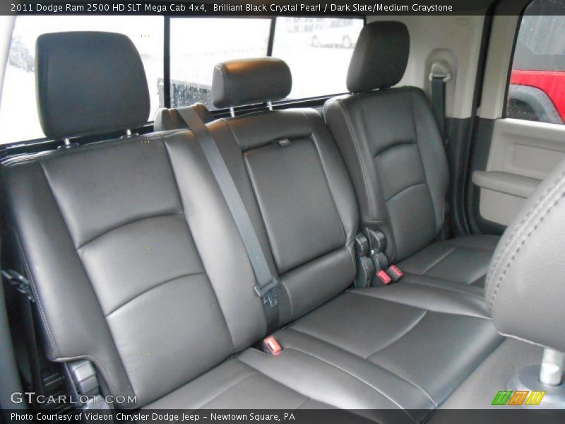 Rear Seat of 2011 Ram 2500 HD SLT Mega Cab 4x4