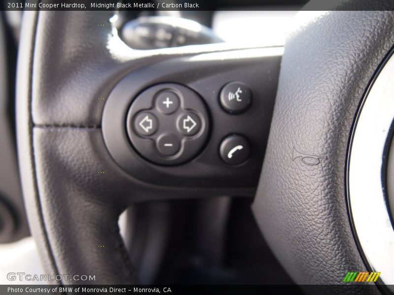 Midnight Black Metallic / Carbon Black 2011 Mini Cooper Hardtop
