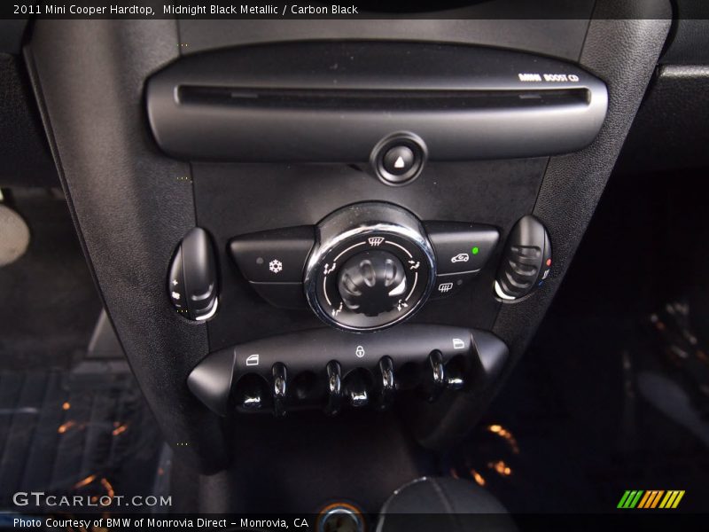 Midnight Black Metallic / Carbon Black 2011 Mini Cooper Hardtop