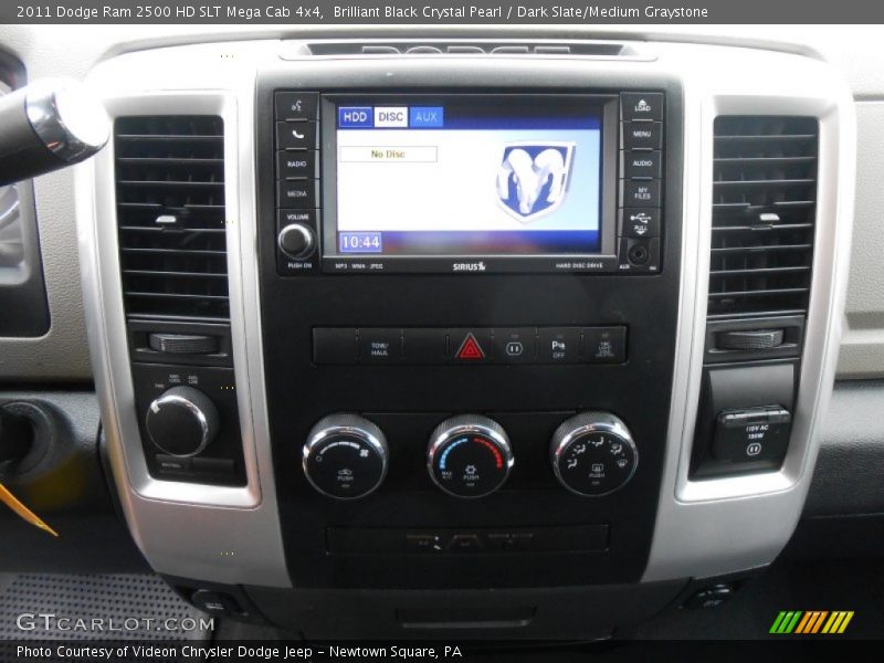 Controls of 2011 Ram 2500 HD SLT Mega Cab 4x4