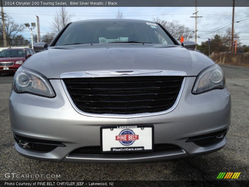 Billet Silver Metallic / Black 2014 Chrysler 200 Touring Sedan