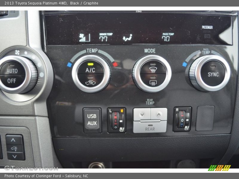 Black / Graphite 2013 Toyota Sequoia Platinum 4WD