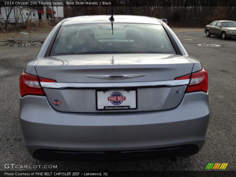 Billet Silver Metallic / Black 2014 Chrysler 200 Touring Sedan