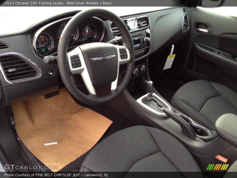 Billet Silver Metallic / Black 2014 Chrysler 200 Touring Sedan