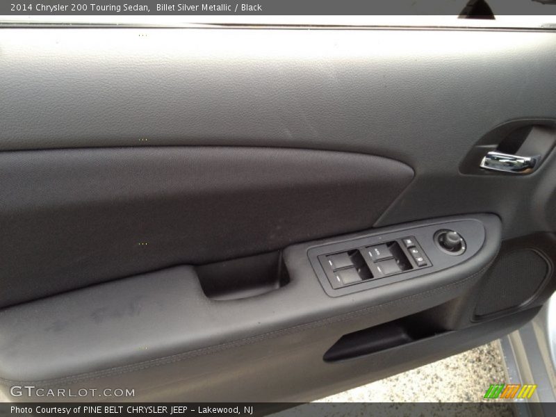 Billet Silver Metallic / Black 2014 Chrysler 200 Touring Sedan