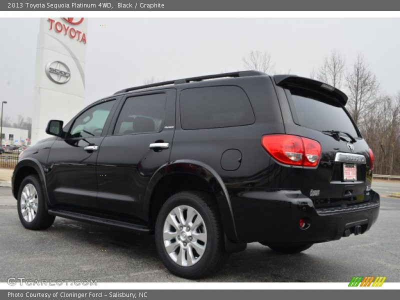 Black / Graphite 2013 Toyota Sequoia Platinum 4WD