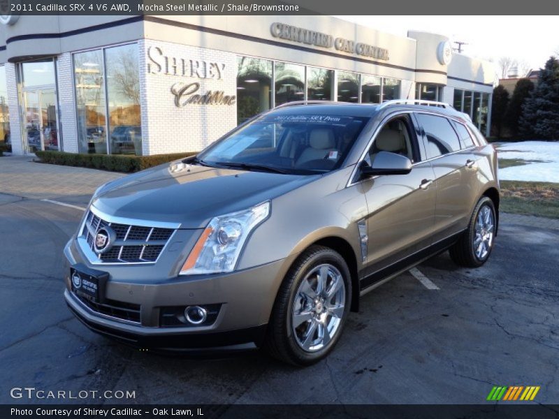 Mocha Steel Metallic / Shale/Brownstone 2011 Cadillac SRX 4 V6 AWD