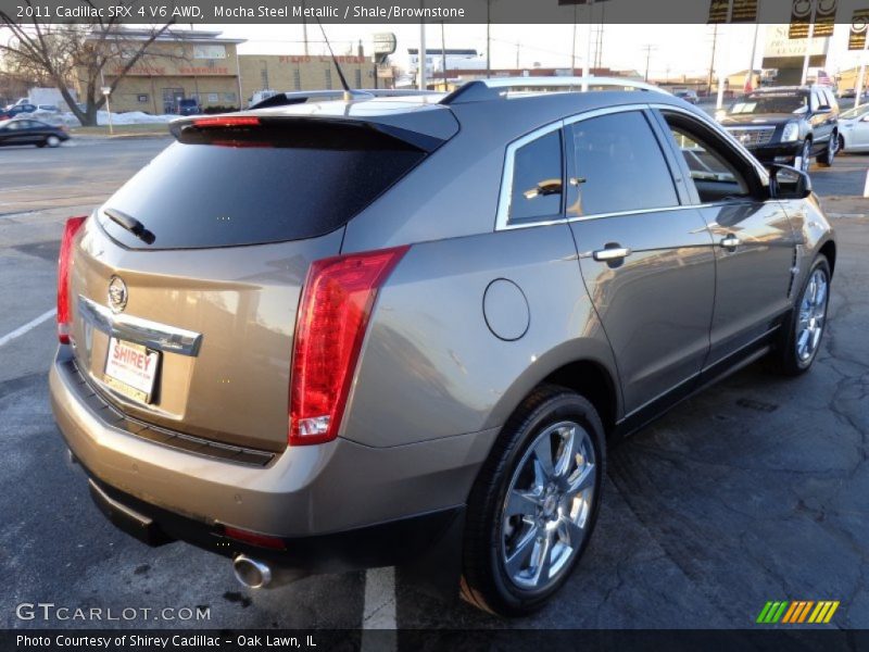 Mocha Steel Metallic / Shale/Brownstone 2011 Cadillac SRX 4 V6 AWD