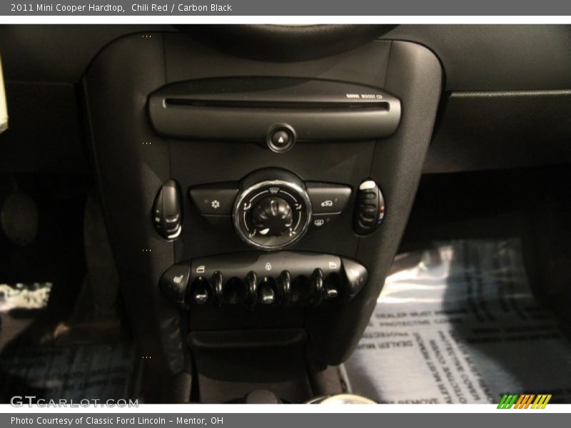 Chili Red / Carbon Black 2011 Mini Cooper Hardtop