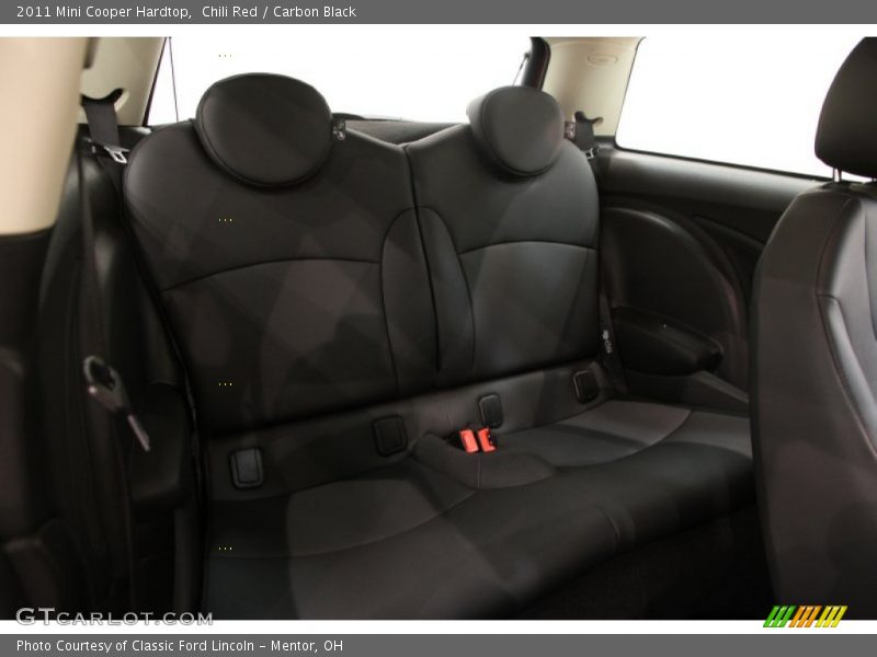 Chili Red / Carbon Black 2011 Mini Cooper Hardtop