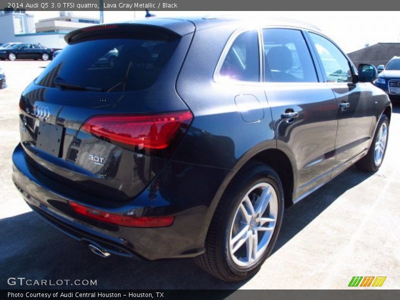 Lava Gray Metallic / Black 2014 Audi Q5 3.0 TFSI quattro