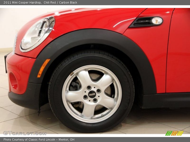 Chili Red / Carbon Black 2011 Mini Cooper Hardtop
