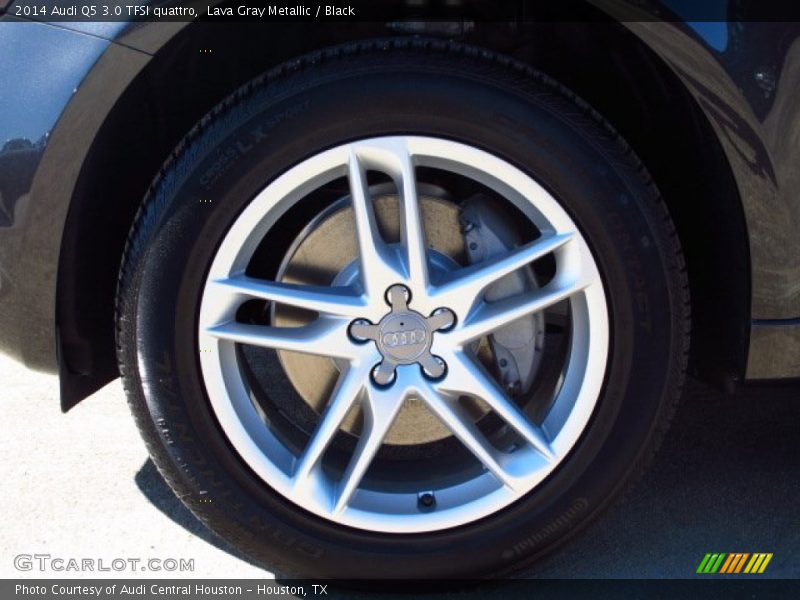 Lava Gray Metallic / Black 2014 Audi Q5 3.0 TFSI quattro