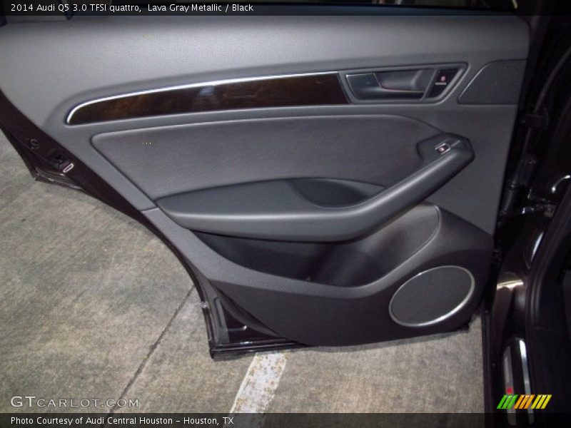 Lava Gray Metallic / Black 2014 Audi Q5 3.0 TFSI quattro