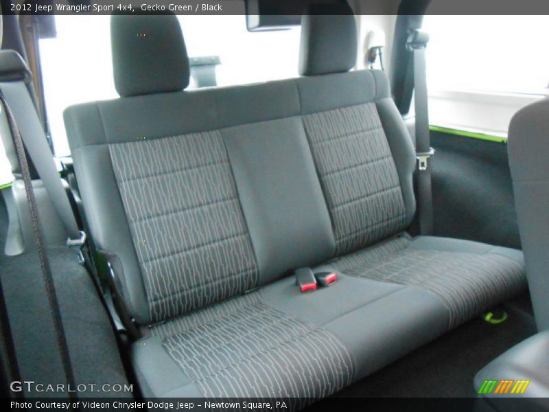 Gecko Green / Black 2012 Jeep Wrangler Sport 4x4