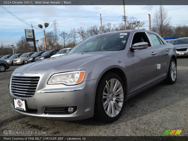 Billet Silver Metallic / Black 2014 Chrysler 300 C