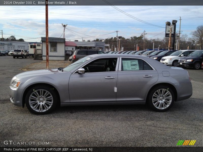 Billet Silver Metallic / Black 2014 Chrysler 300 C