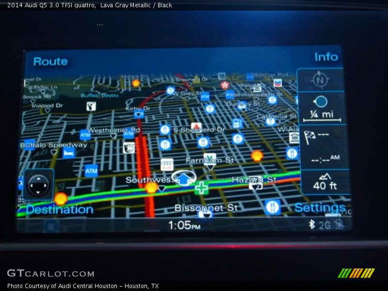 Lava Gray Metallic / Black 2014 Audi Q5 3.0 TFSI quattro