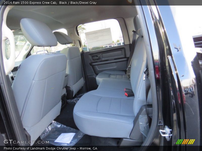 Black / Black/Diesel Gray 2014 Ram 1500 Express Crew Cab