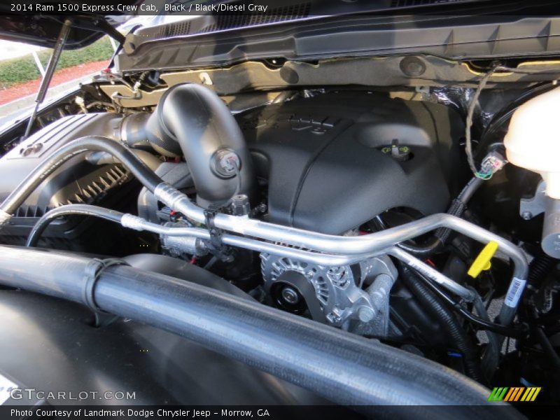 Black / Black/Diesel Gray 2014 Ram 1500 Express Crew Cab
