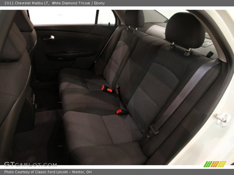 White Diamond Tricoat / Ebony 2011 Chevrolet Malibu LT