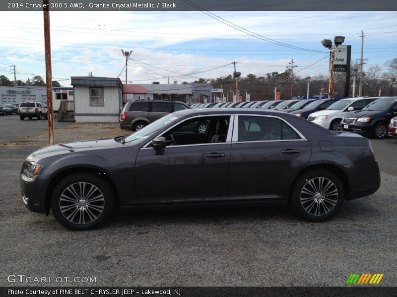 Granite Crystal Metallic / Black 2014 Chrysler 300 S AWD