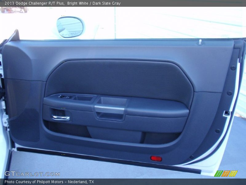 Bright White / Dark Slate Gray 2013 Dodge Challenger R/T Plus