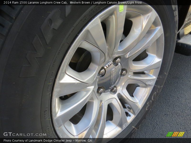 Western Brown / Longhorn Canyon Brown/Light Frost 2014 Ram 1500 Laramie Longhorn Crew Cab