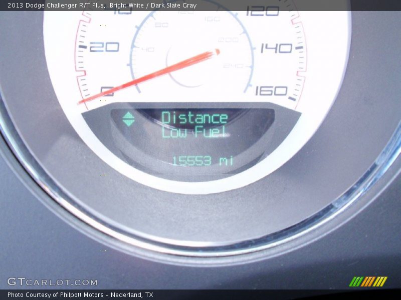 Bright White / Dark Slate Gray 2013 Dodge Challenger R/T Plus